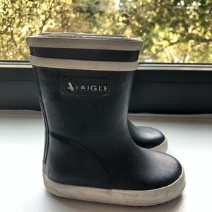Aigle rainboots size 20